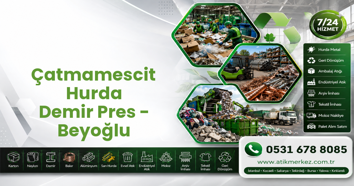 Çatmamescit Hurda Demir Pres - Beyoğlu