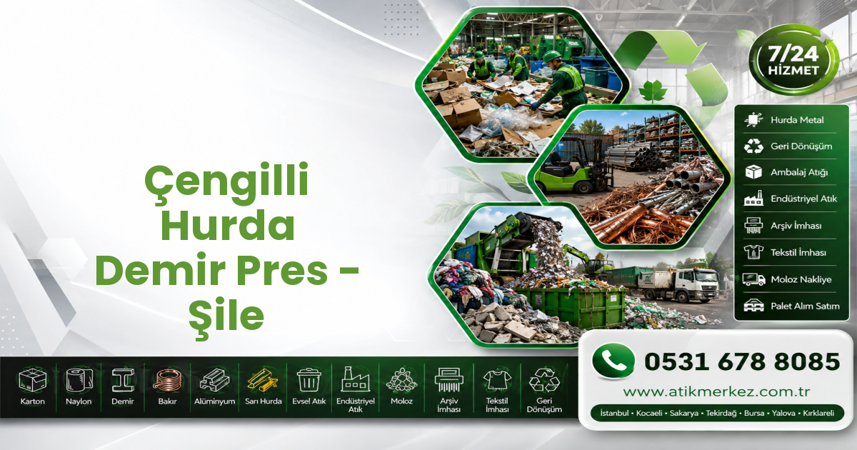 Çengilli Hurda Demir Pres - Şile