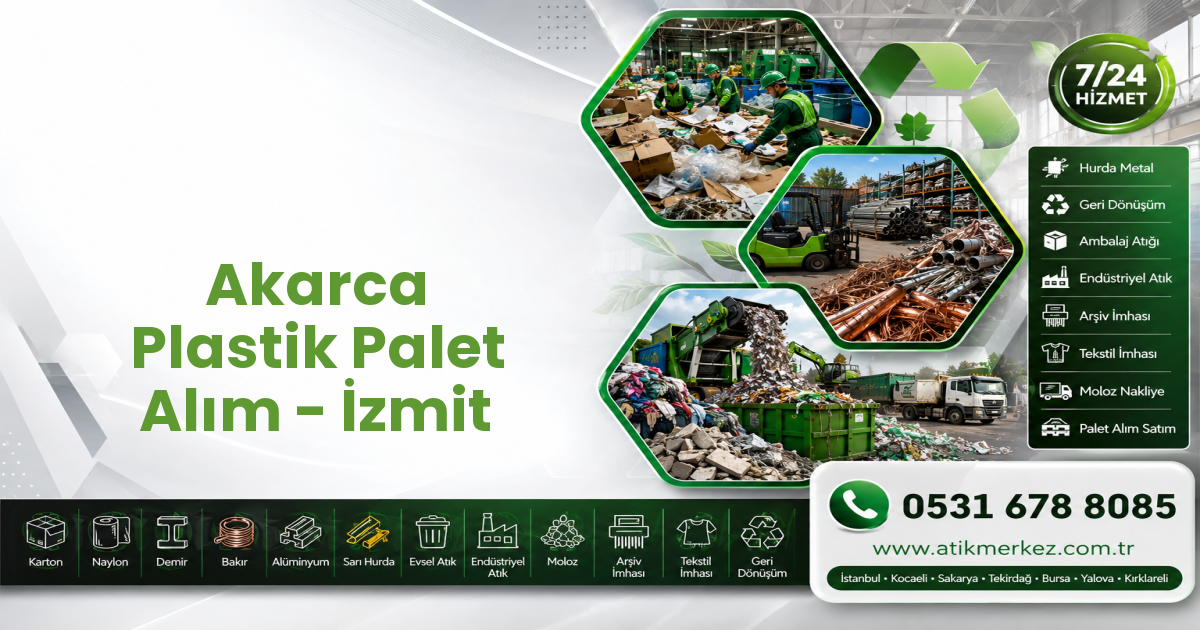 Akarca Plastik Palet Alım - İzmit