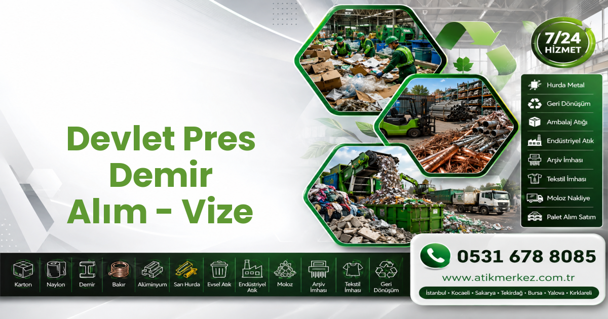 Devlet Pres Demir Alım - Vize