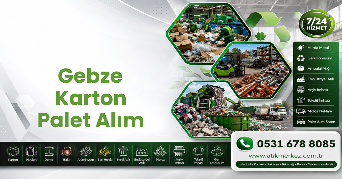 Gebze Karton Palet Alım