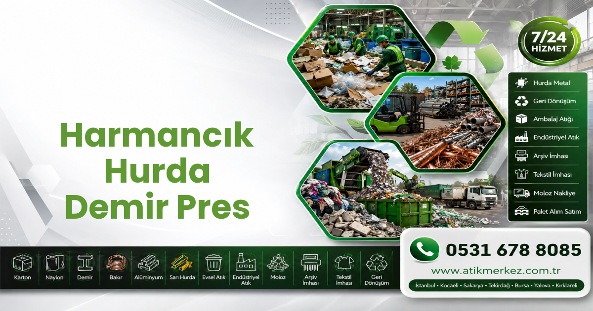 Harmancık Hurda Demir Pres