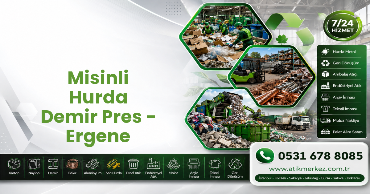Misinli Hurda Demir Pres - Ergene