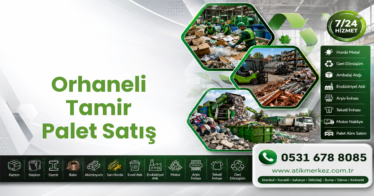 Orhaneli Tamir Palet Satış