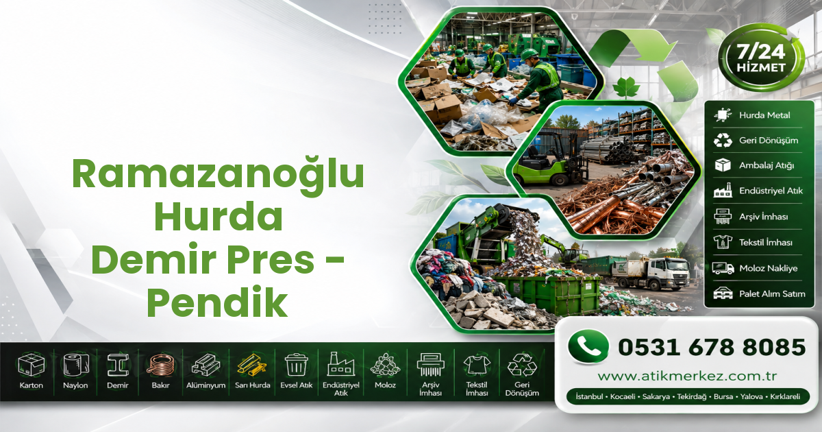 Ramazanoğlu Hurda Demir Pres - Pendik