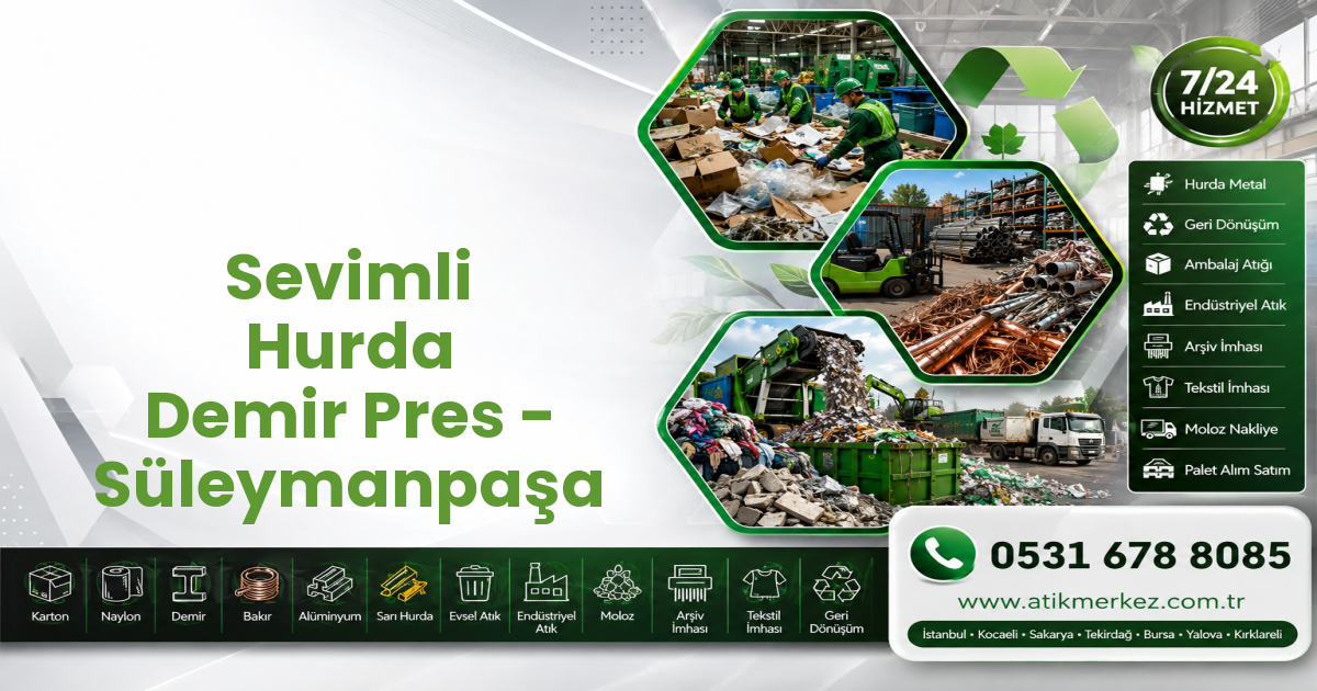 Sevimli Hurda Demir Pres - Süleymanpaşa