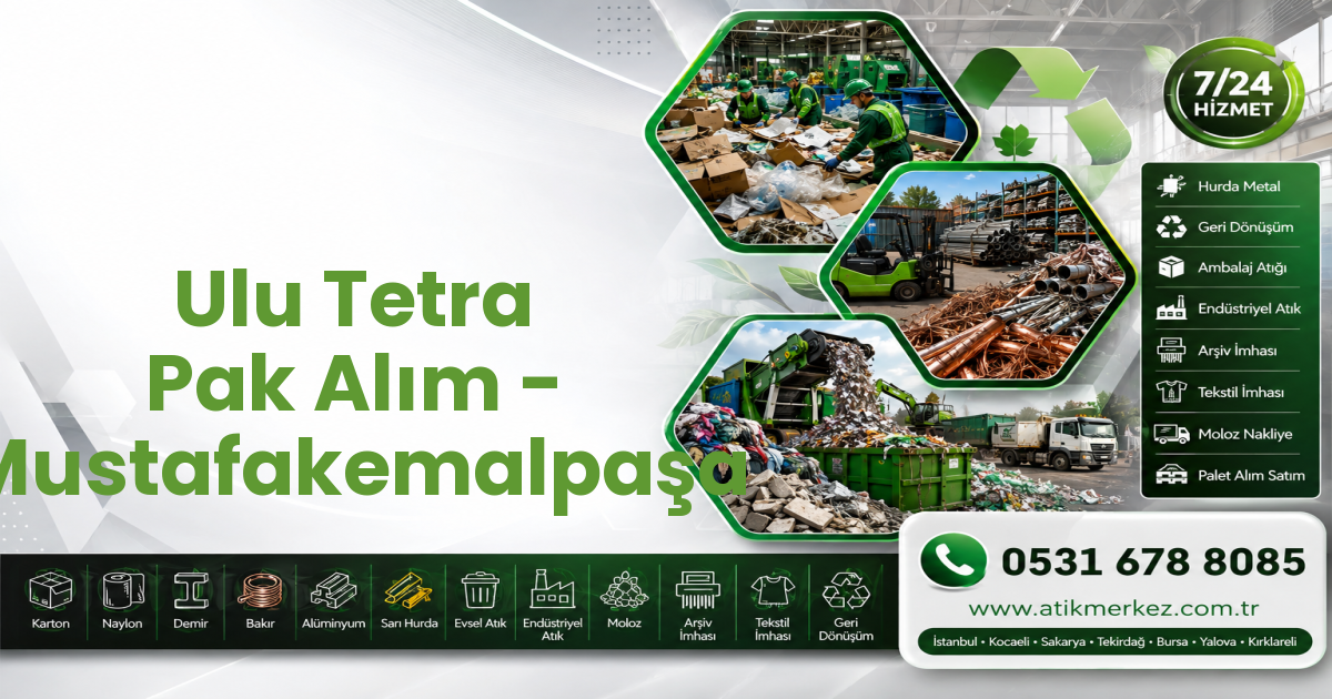 Ulu Tetra Pak Alım - Mustafakemalpaşa