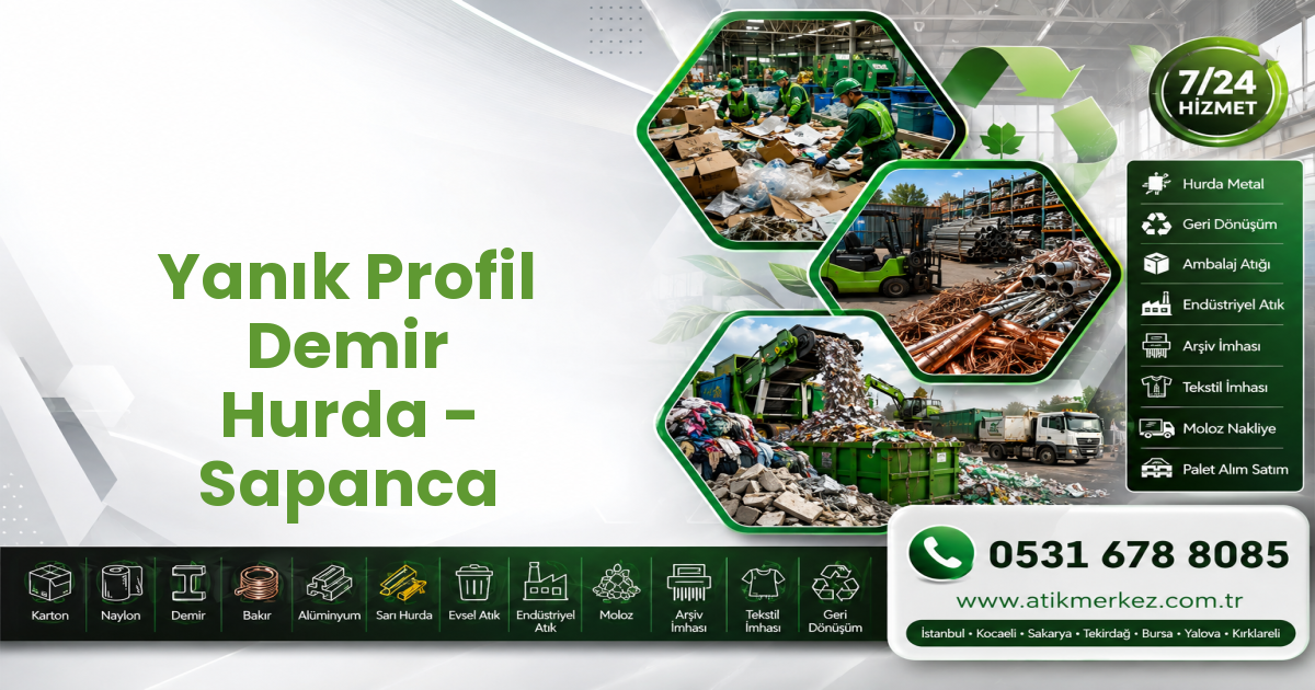Yanık Profil Demir Hurda - Sapanca